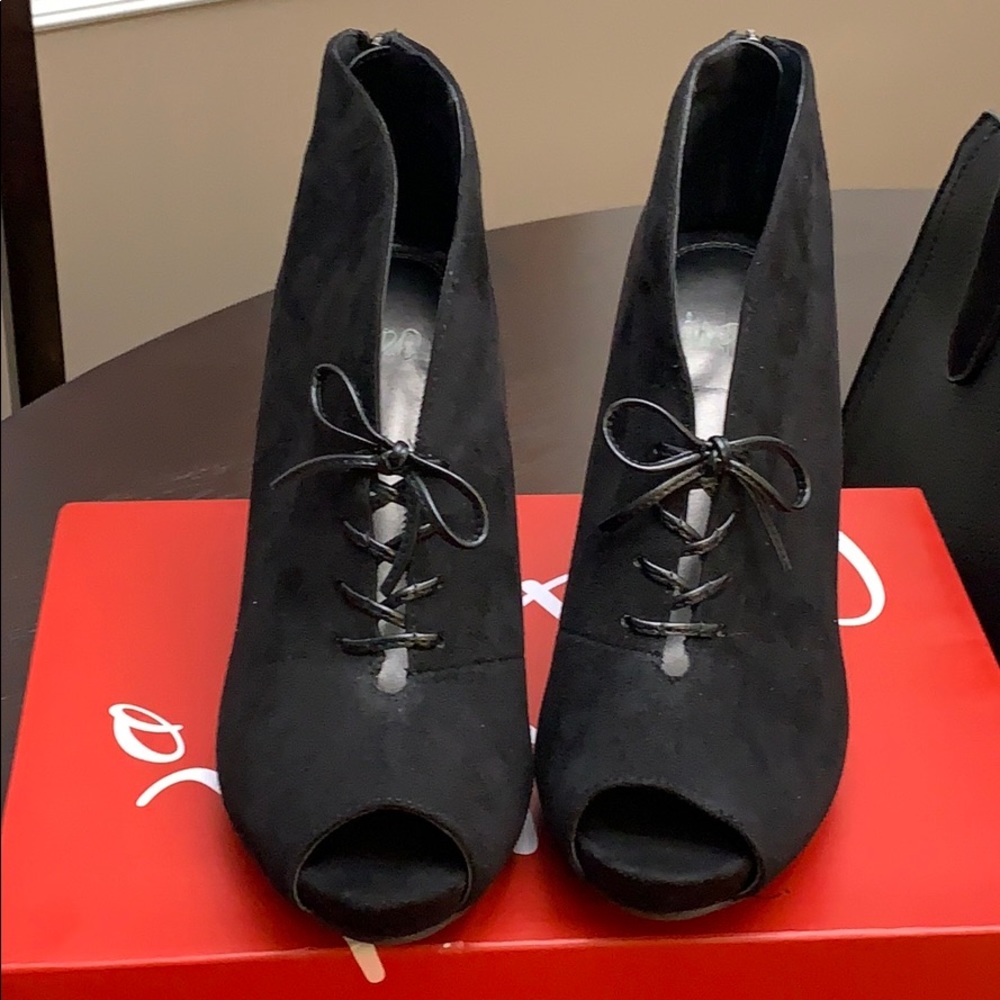 Black booties